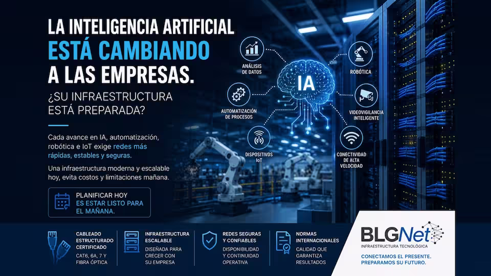 La Inteligencia Artificial está cambiando a las empresas. ¿Su infraestructura está preparada?